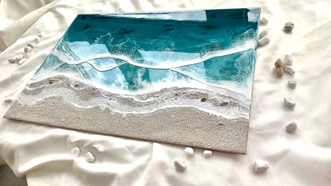 Peinture à la résine d'océanv