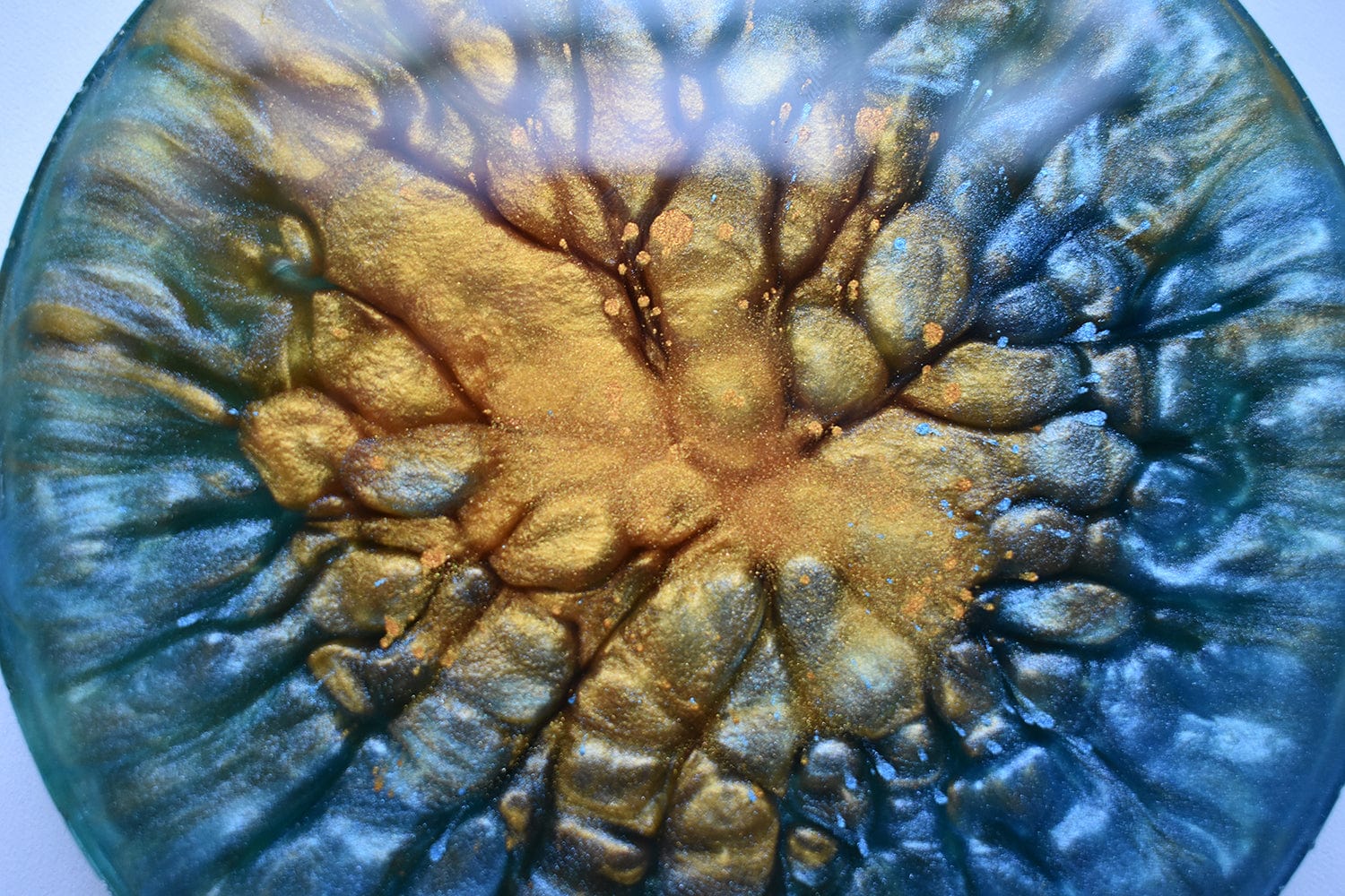 Pigment métallique résine époxy