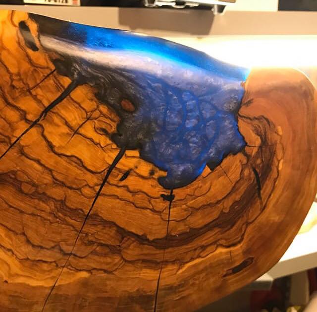 Pigment métallique résine époxy