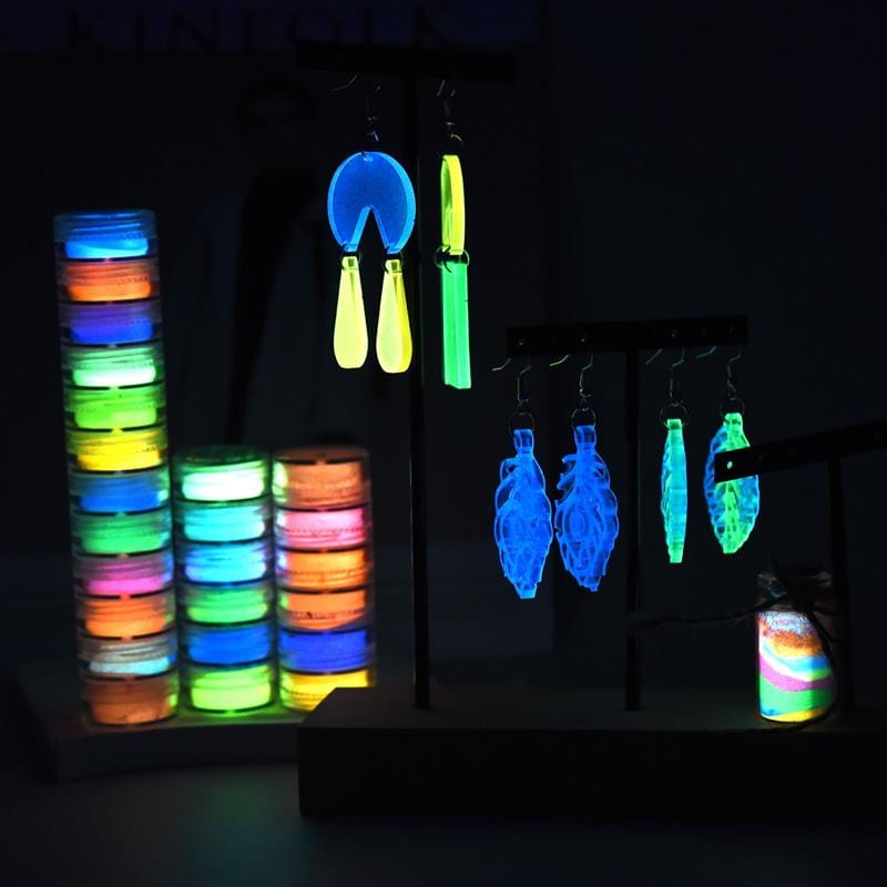 Poudre coloration lumineuse - résine époxy