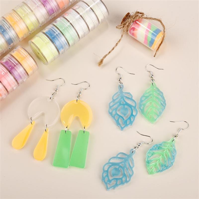 Poudre coloration lumineuse - résine époxy