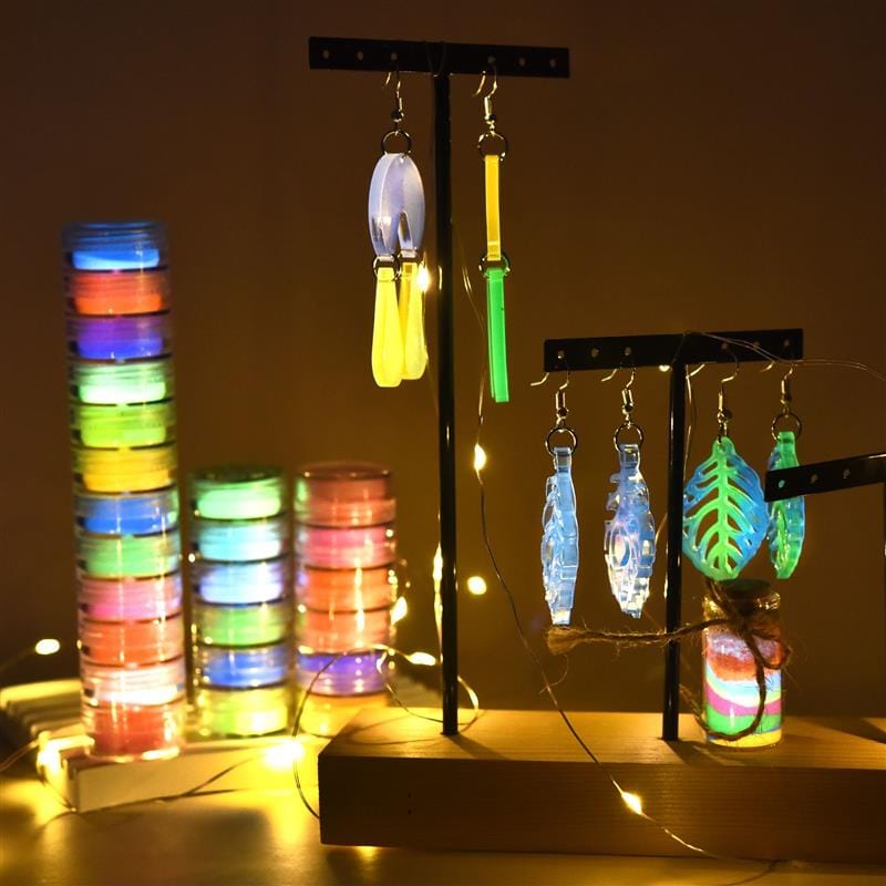 Poudre coloration lumineuse - résine époxy