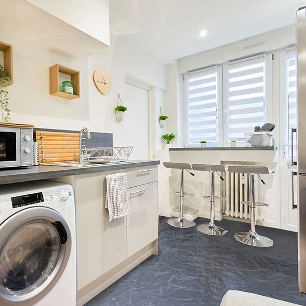 Résine époxy sol - Charbon