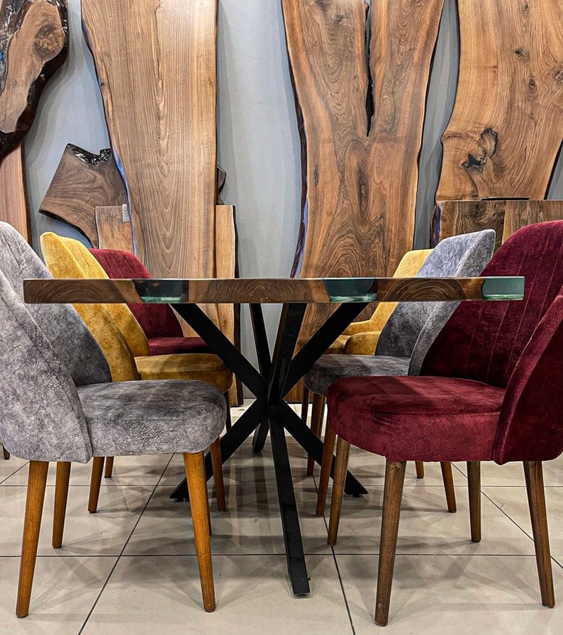 Table de salle à manger époxy