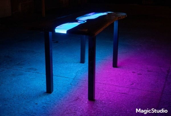 Table epoxy led