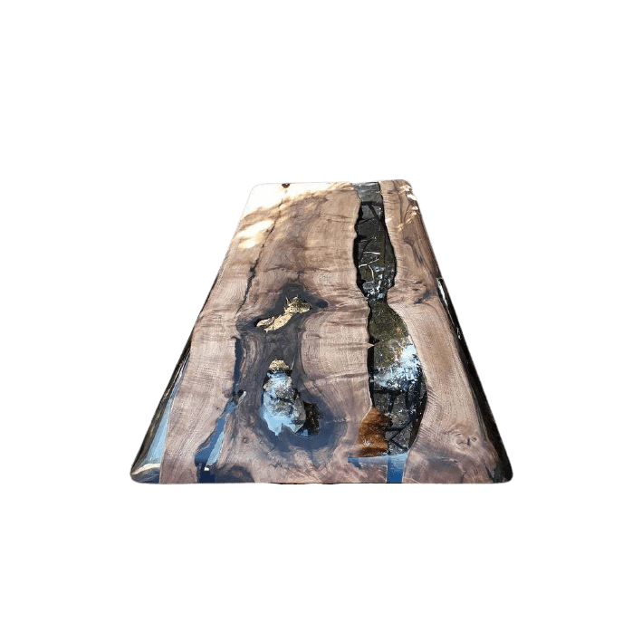 Table noyer massif noir