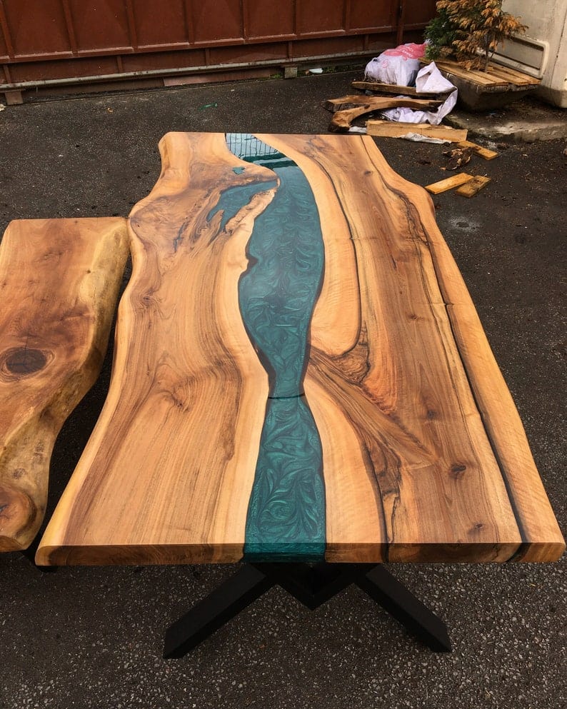 Table rivière ovale