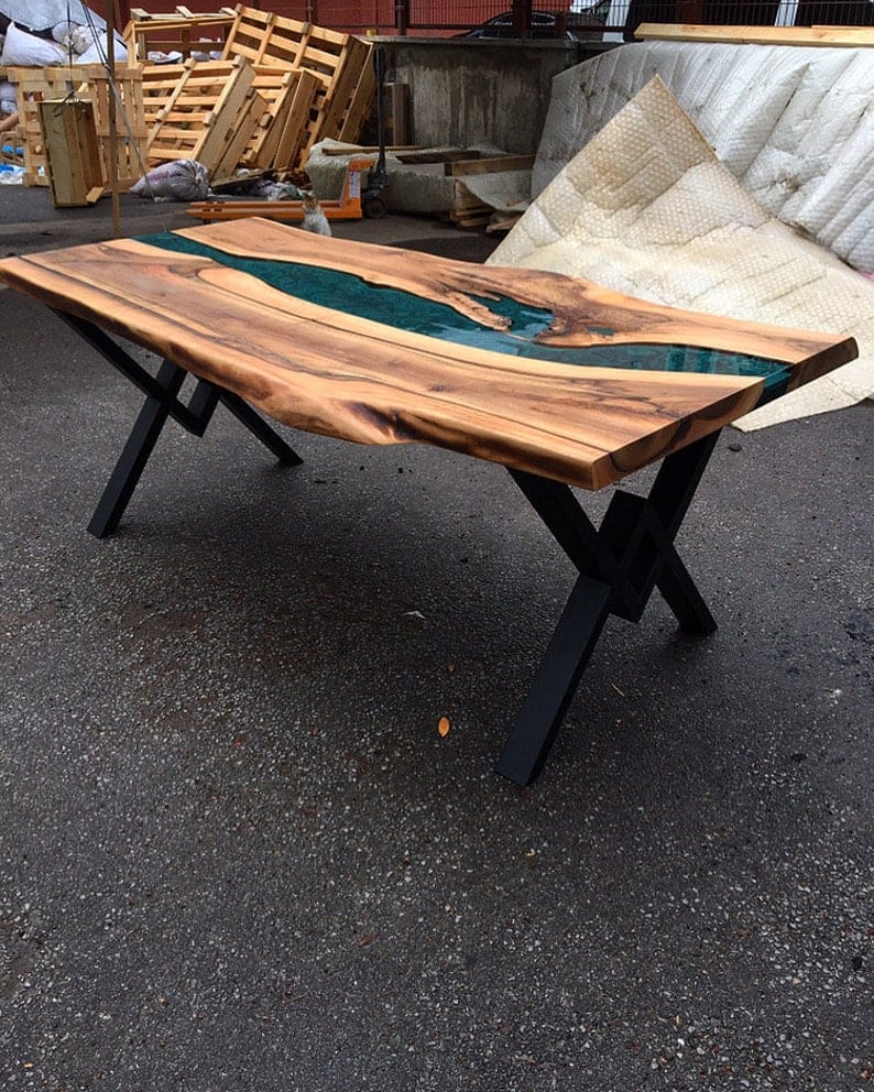 Table rivière ovale