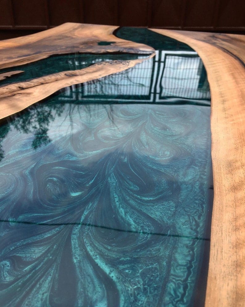 Table rivière ovale