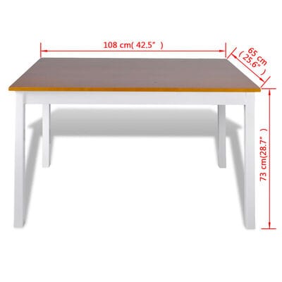 Ensemble table et chaise salle a manger