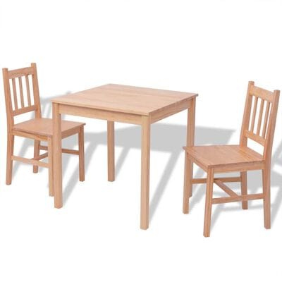 Table 2 personnes en bois