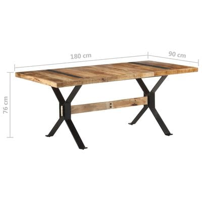 Table a manger bois industriel