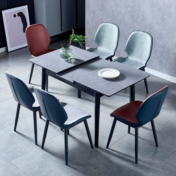 Table a manger carrée extensible