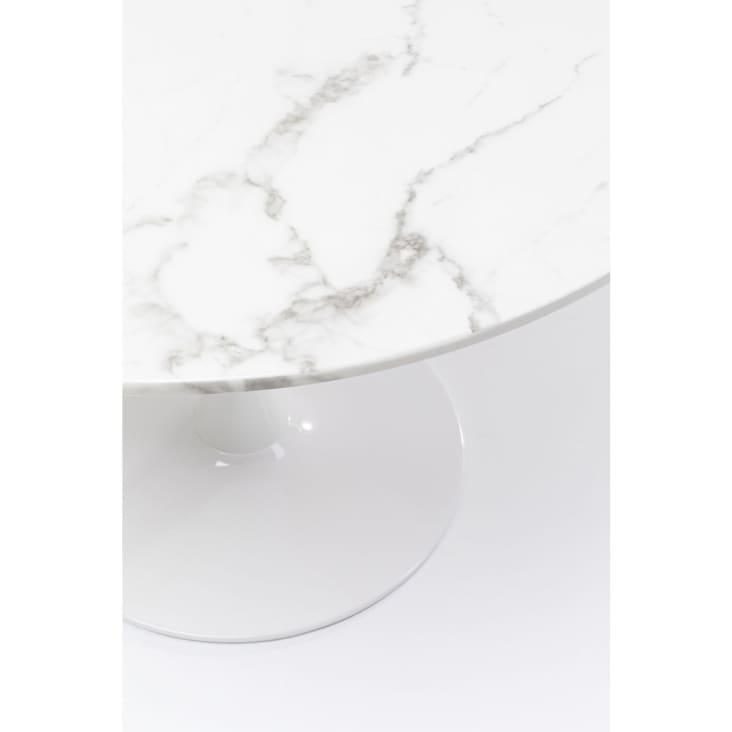 Table a manger ronde marbre