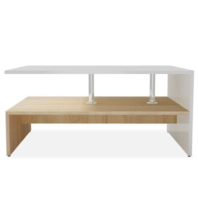 Table basse blanc design