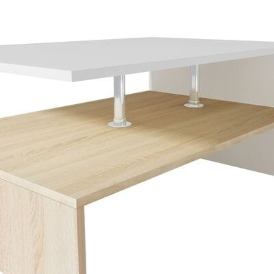 Table basse blanc design
