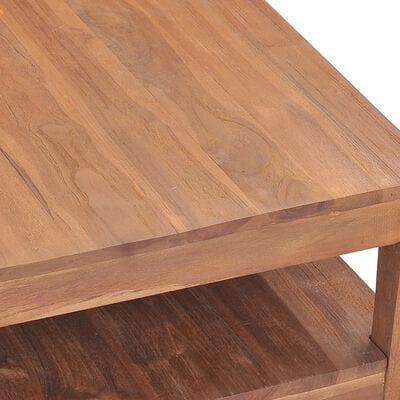 Table basse bois carrée