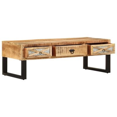 Table basse bois naturel