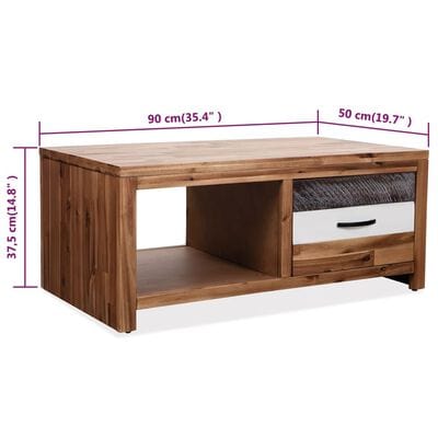 Table basse bois robuste