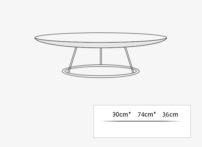 Table basse bois ronde