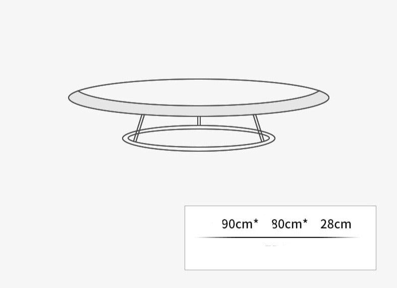 Table basse bois ronde