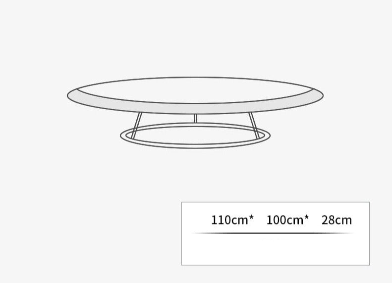 Table basse bois ronde