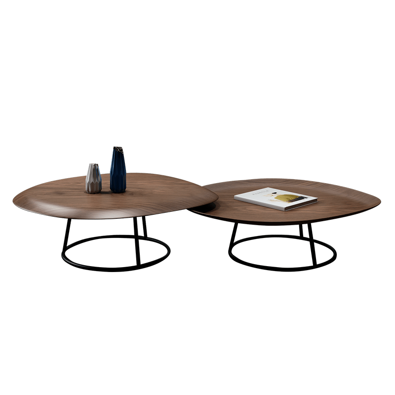 Table basse bois ronde