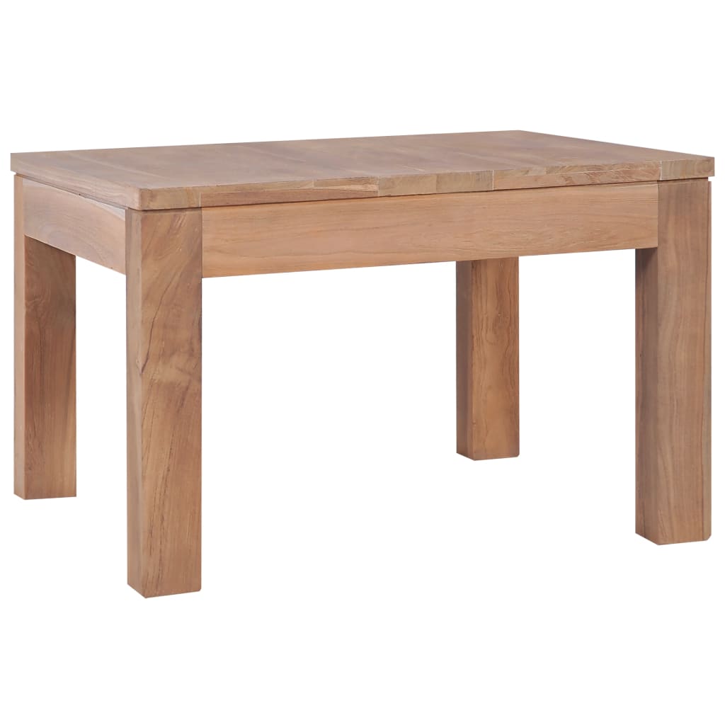Table basse carrée bois