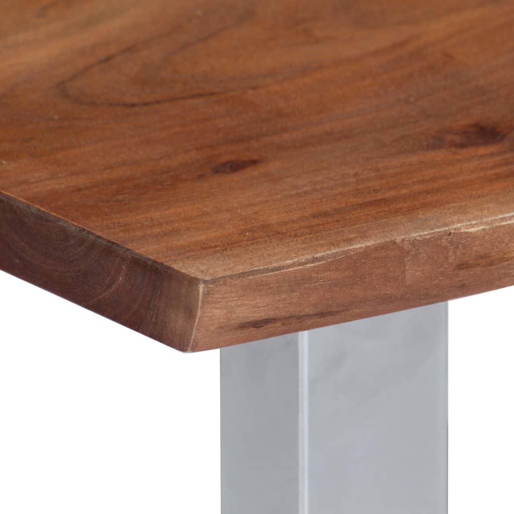 Table basse en bois massif