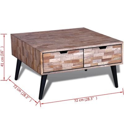 Table basse en bois moderne