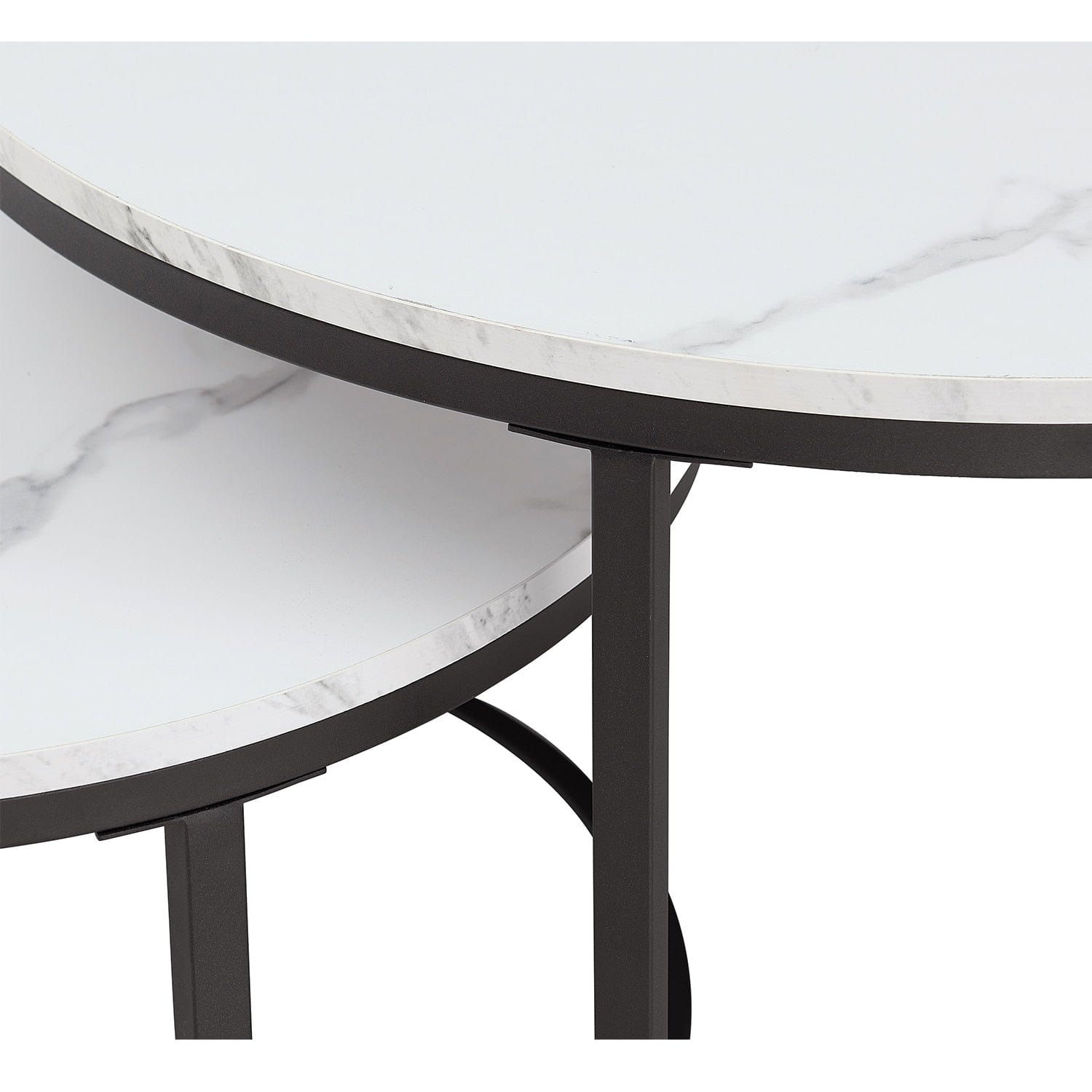 Table basse gigogne marbre