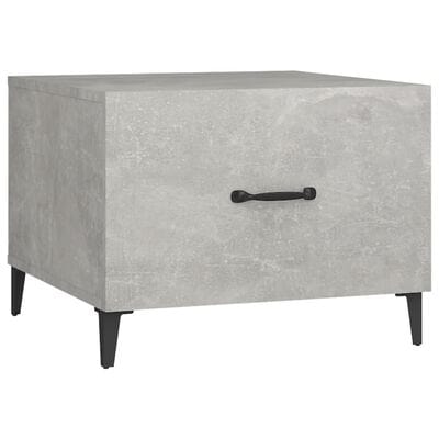 Table basse gris béton