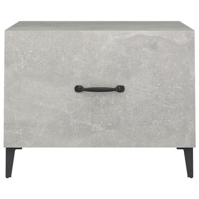 Table basse gris béton