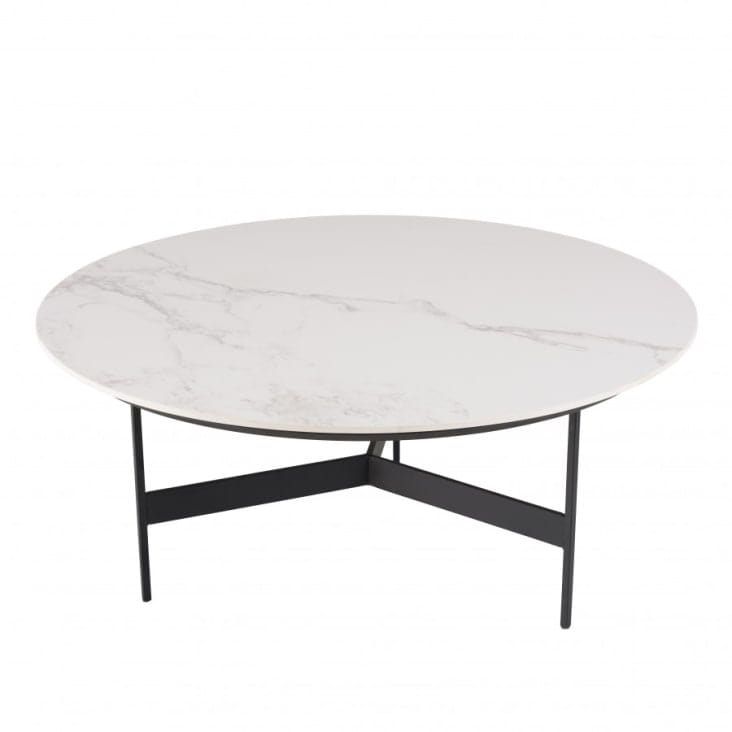 Table basse marbre blanc