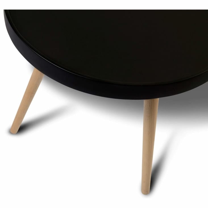 Table basse ronde nordique design