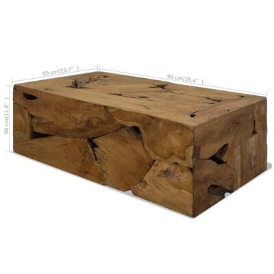 Table basse rustique