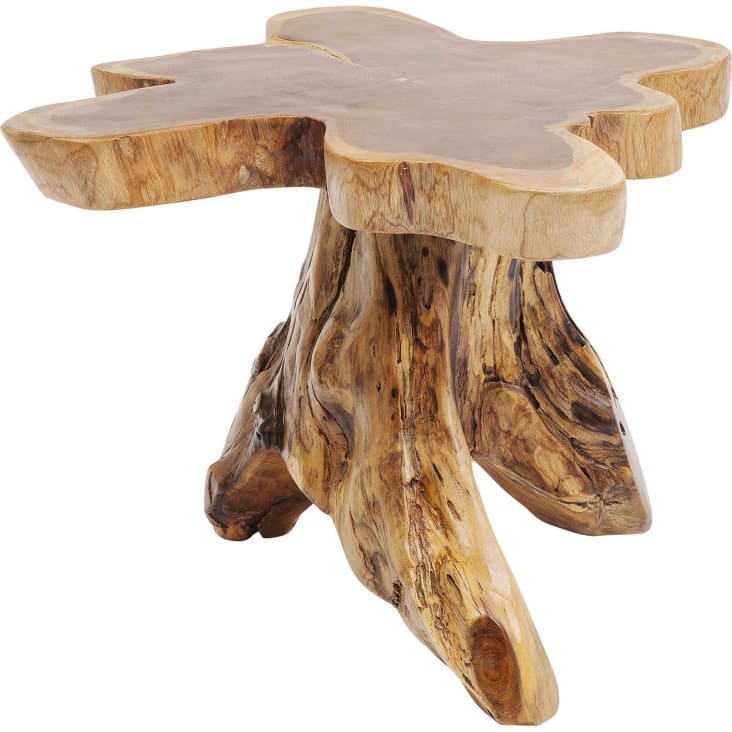 Table basse tronc