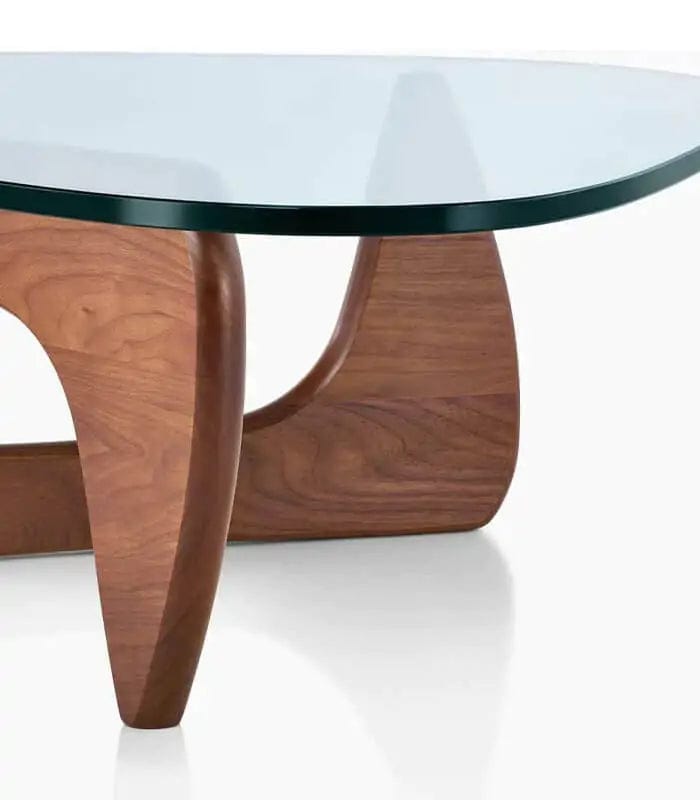 Table basse verre et bois