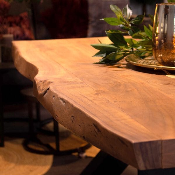 Table bois acacia (200x100cm)