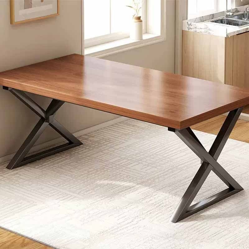 Table bois metal industriel