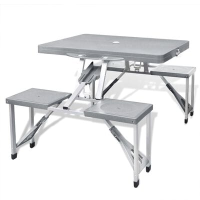 Table camping pliante valise