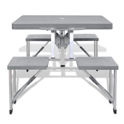 Table camping pliante valise