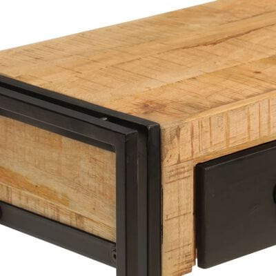 Table console en bois