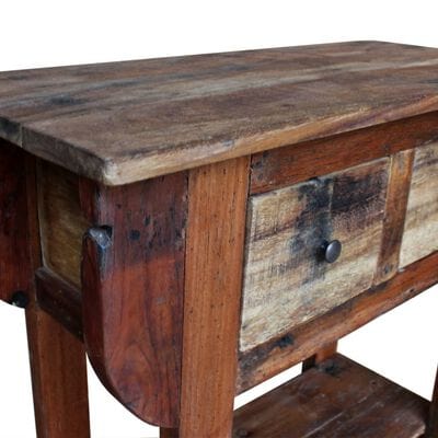 Table console rustique