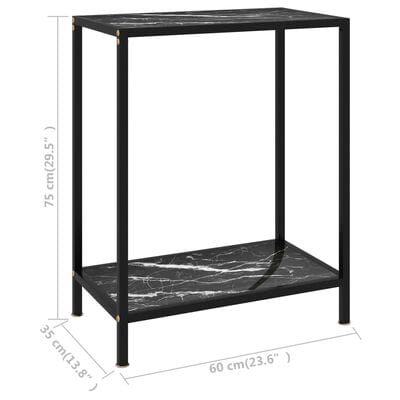 Table console verre