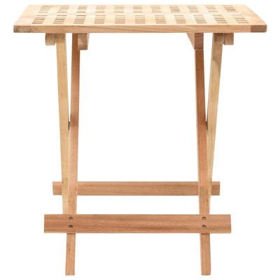 Table d'appoint pliante en bois