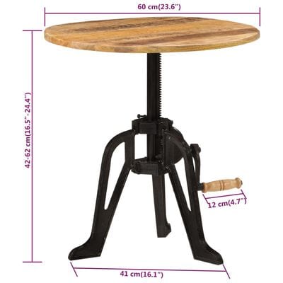 Table d'appoint relevable