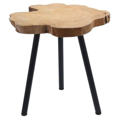 Table d appoint ronde bois