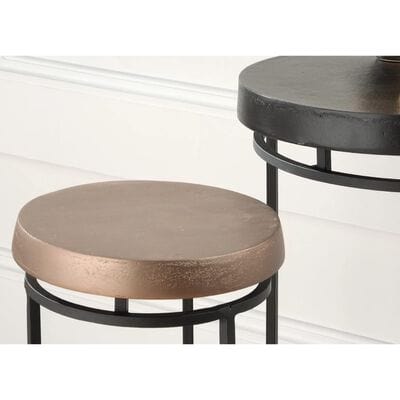 Table d'appoint ronde bois