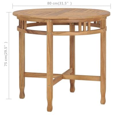 Table de bar bois ronde